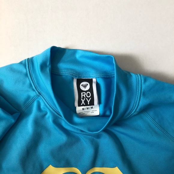 Roxy Long Sleeve Rash Guard Top Swim Cover - Picture 4 of 5